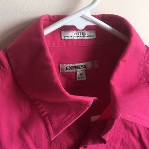 Express Men’s Medium Fitted button-down